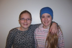 Eygló og Soffía Karen í 8. bekk