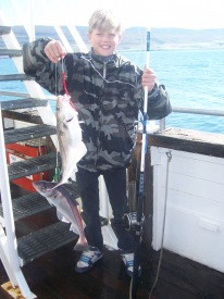 Stoltur veiðimaður