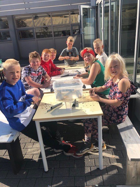 Útikennsla hjá list- og verkgreinakennurum