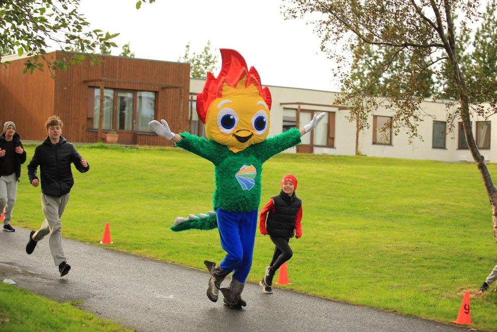 Ólympíuhlaup ÍSÍ í Síðuskóla