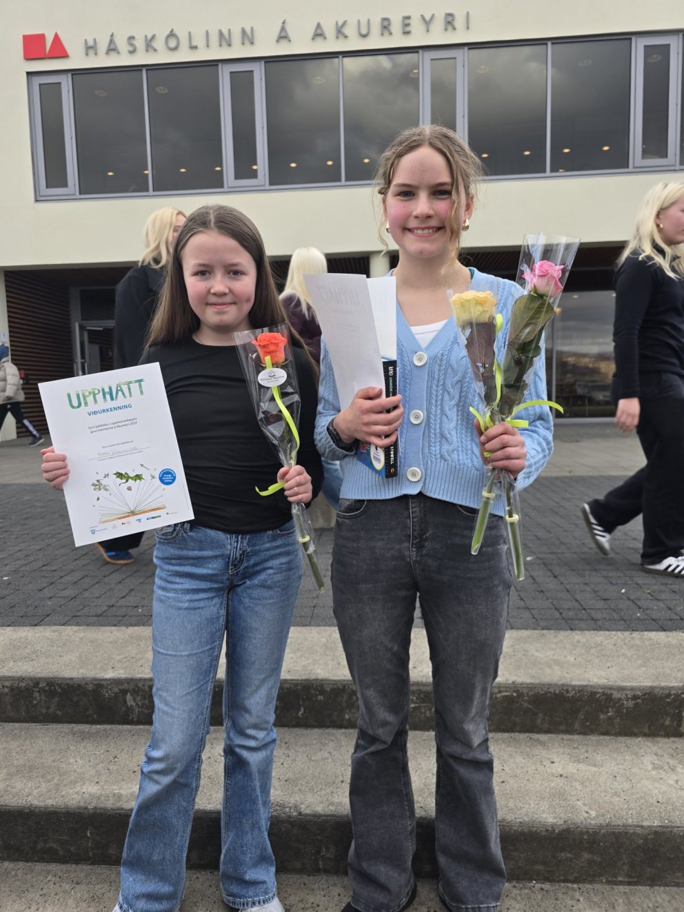 Upphátt - Síðuskóli náði 2. sæti