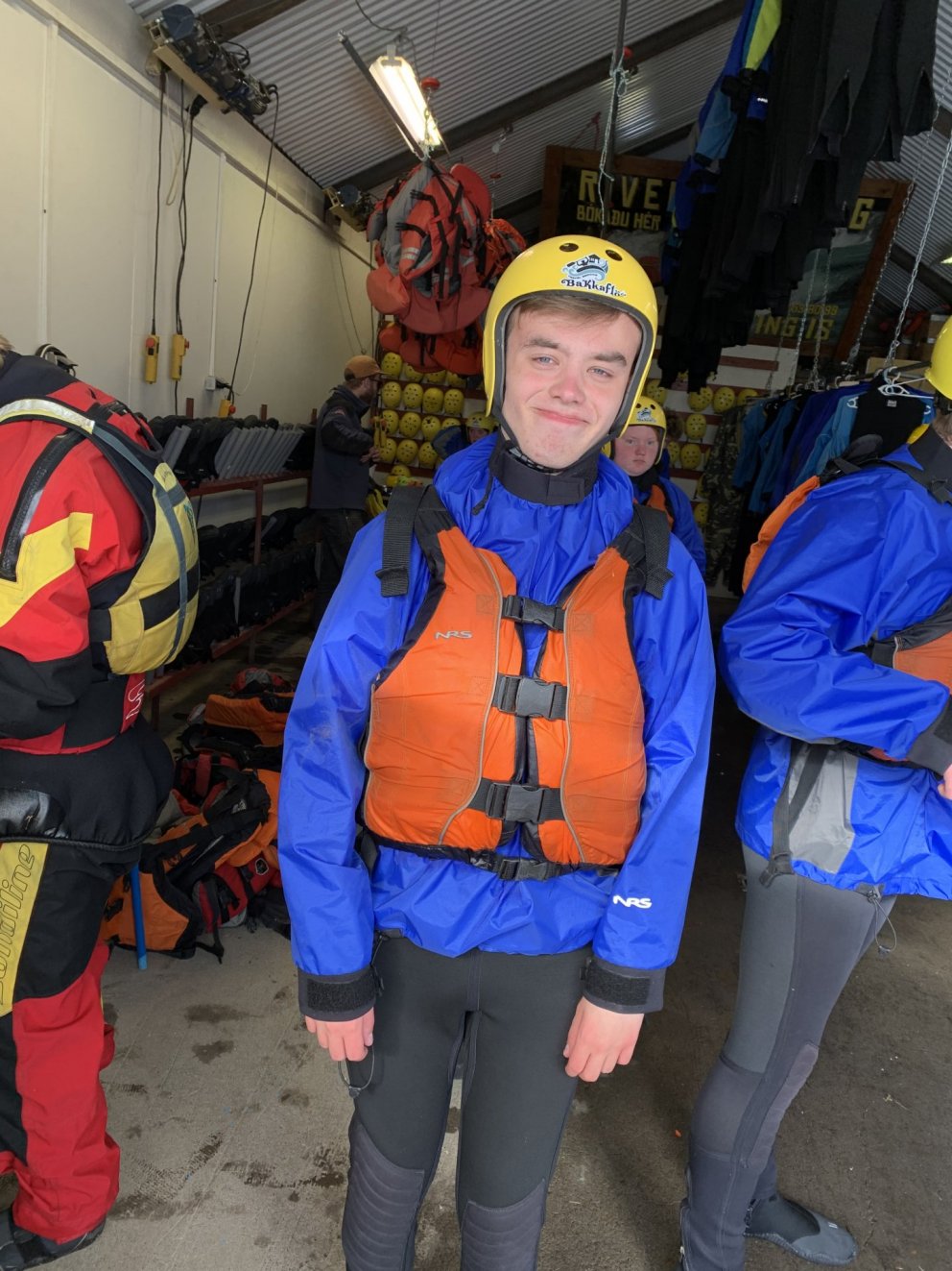 10. bekkur í skólaferðalagi