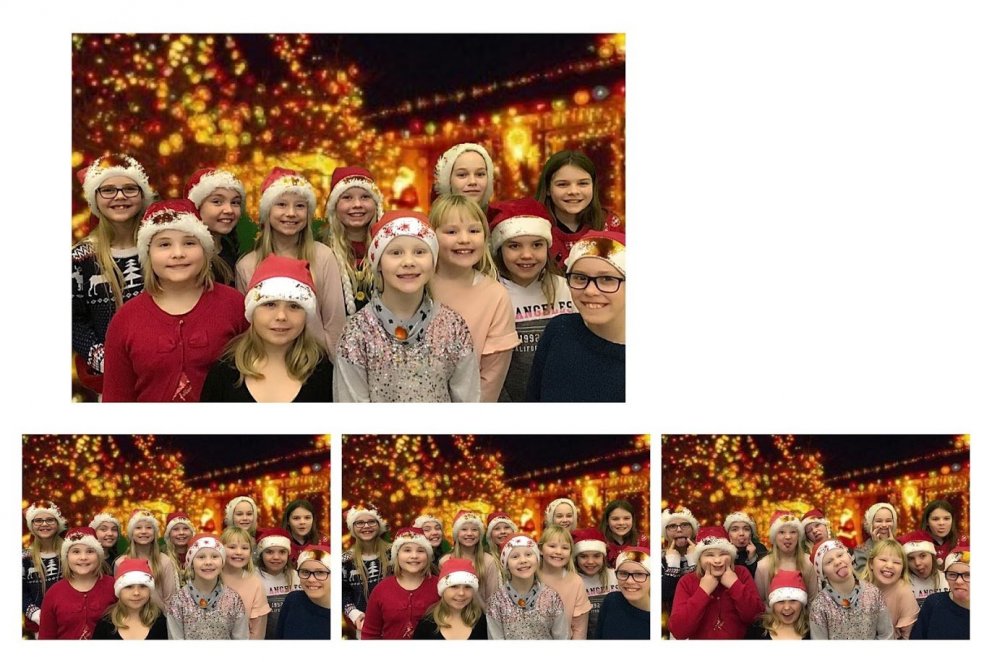 Jólamyndataka í 5. bekk