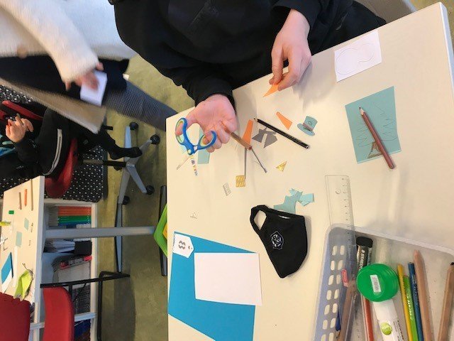 Jólaföndur í 5. bekk