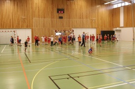 Handboltaæfing hjá Þór í yngsta flokki