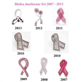 Bleika slaufan frá 2007-2013