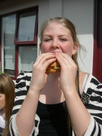 Grill hjá 8. bekkingum