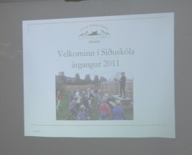 Nemendur í 1. bekk haustið 2017