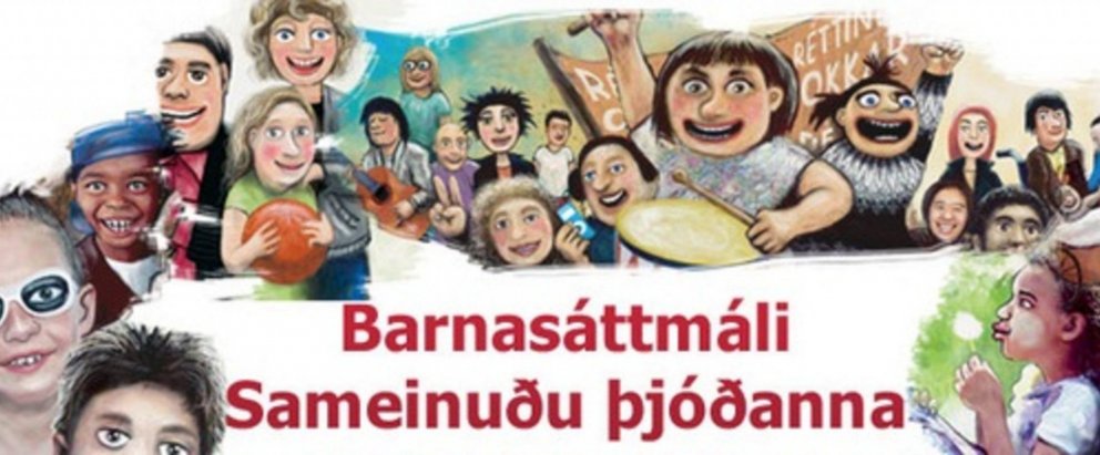 3. og 4. bekkur vinna með Barnasáttmála Sameinuðu þjóðanna