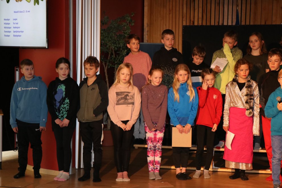 Lokahátíð Litlu upplestrarkeppninnar í 4. bekk