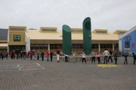 Síðuskóli umfaðmaður