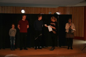 Söngsalur og verðlaunaafhending