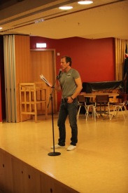 Þorgrímur Þráinsson les upp úr bók sinni KRAKKINN SEM HVARF.