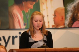 Herdís Elín lenti í 2. sæti.