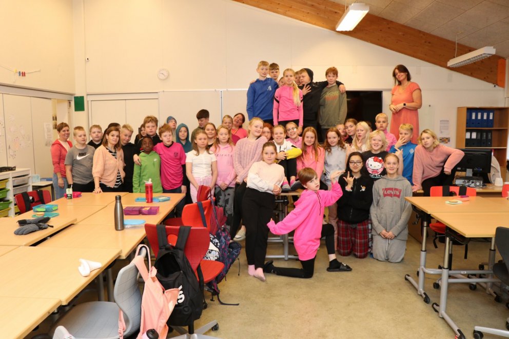 Bleiki dagurinn í Síðuskóla