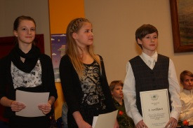 Frá vinstri Kristrún Jóhannesdóttir, Urður Andradóttir og Fannar Már Jóhannssonþ