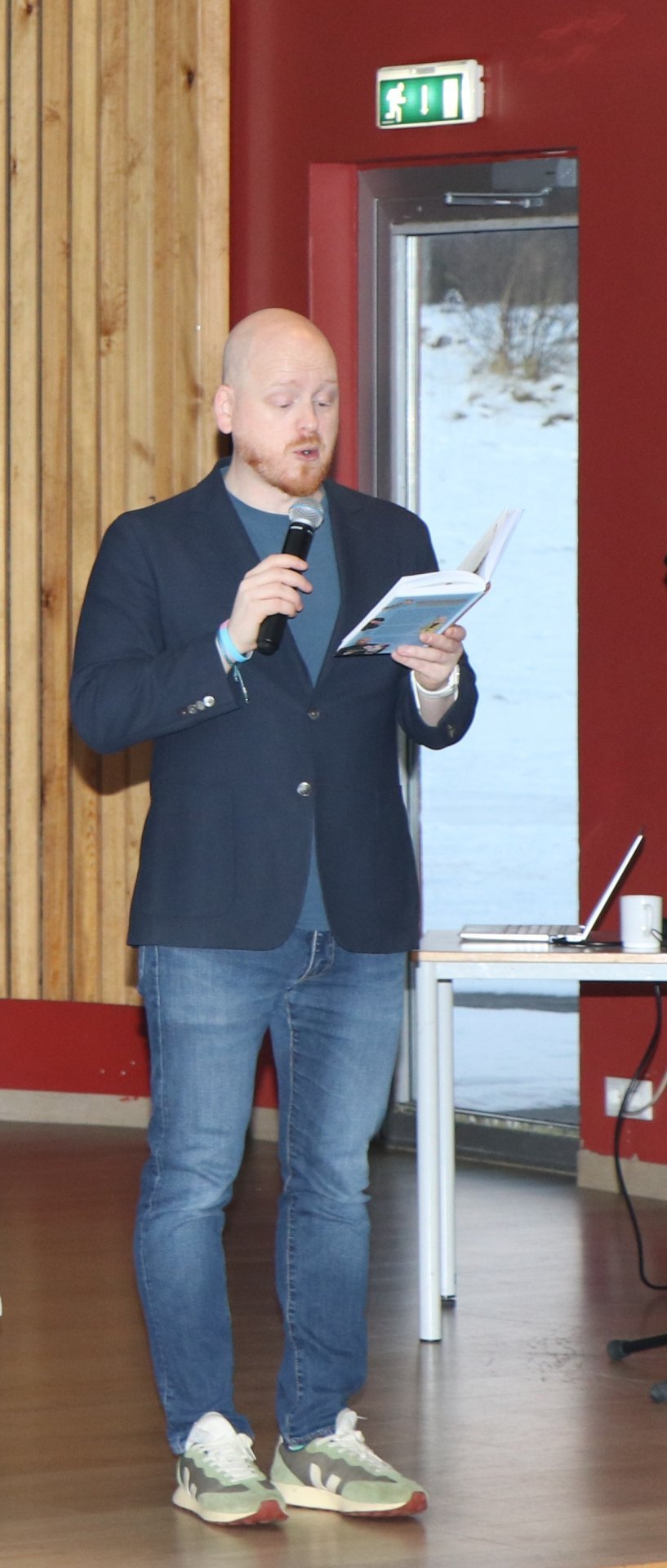 Ævar Þór rithöfundur kom í heimsókn