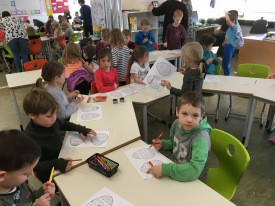 Heimsókn úr leikskóla