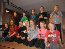 Hópurinn samankominn