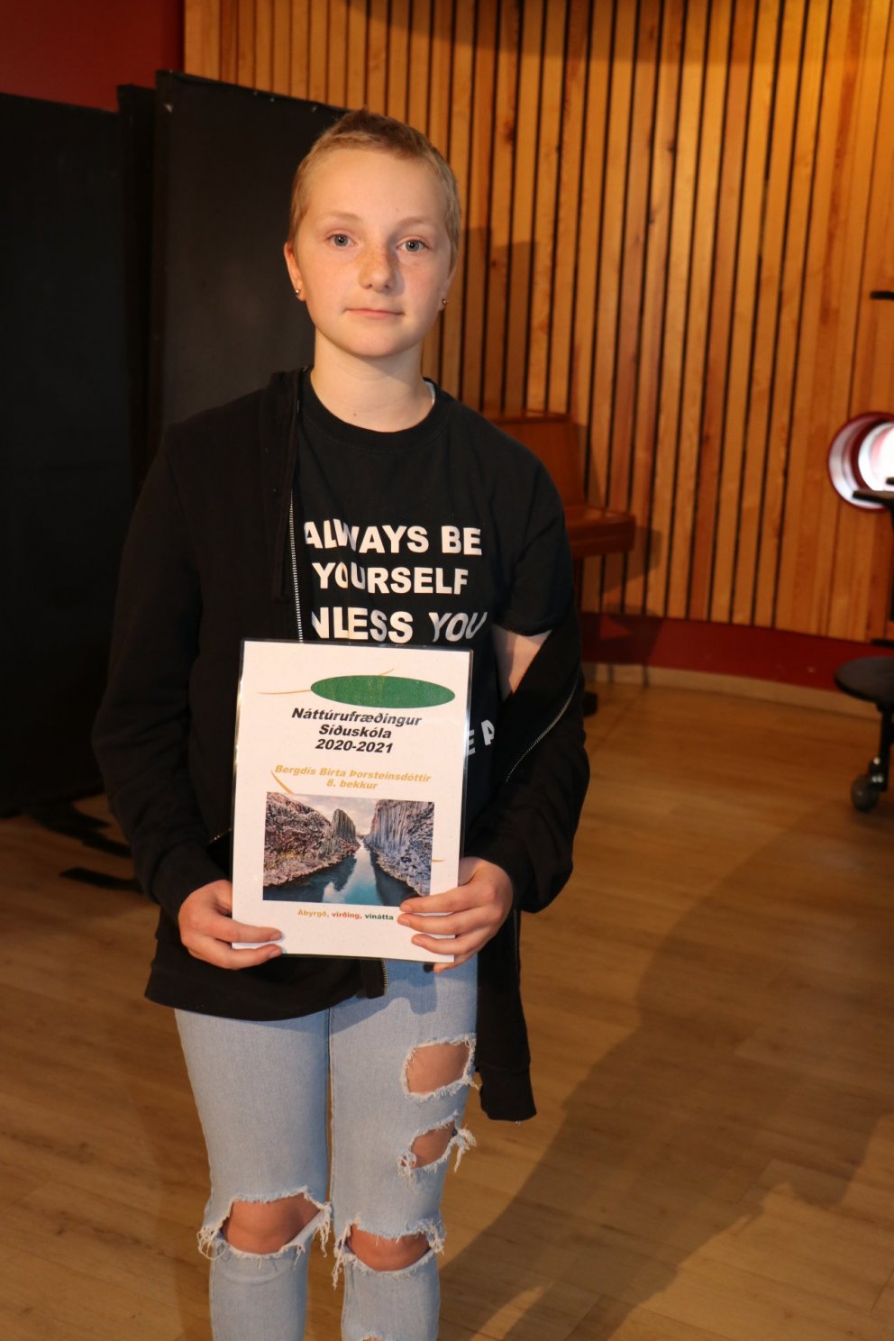 Dagur íslenskrar náttúru og Náttúrufræðingur Síðuskóla