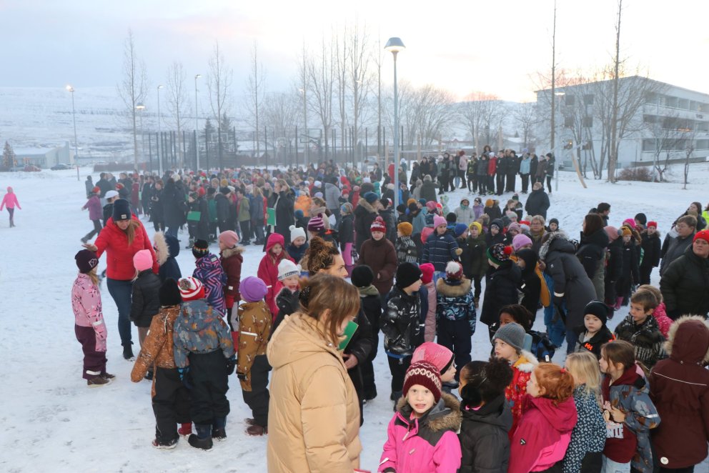 Opnun eldvarnarátaks og rýmingaræfing