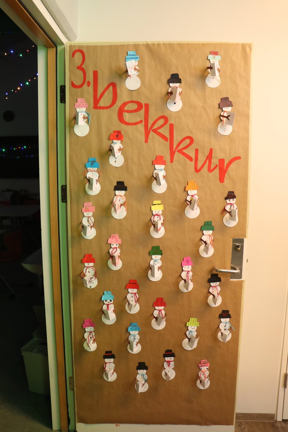 Hurðaskreytingakeppni Síðuskóla 2023