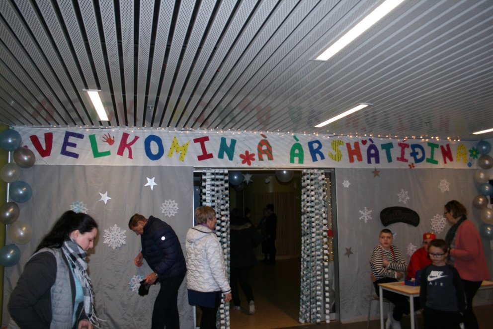 Myndir frá árshátíð Síðuskóla 2018