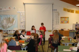 Starfsfræðsla í 3. bekk.