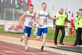 Kolbeinn tekur við keflinu í boðhlaupinu