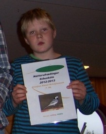 Náttúrufræðingur Síðuskóla 2012 er Kristján Rúnar Kristjánsson 7. HL