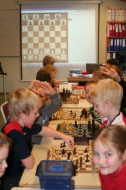 1.-3. bekkur í skák