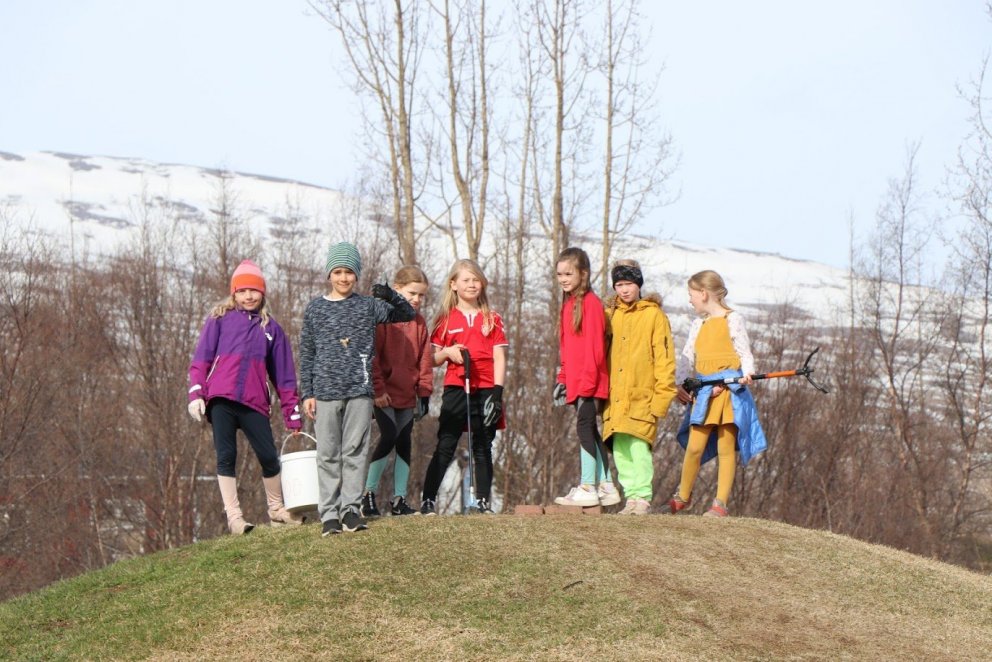 Plokkdagur í Síðuskóla