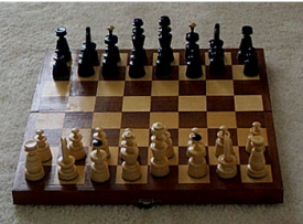 Klassískt skákborð!