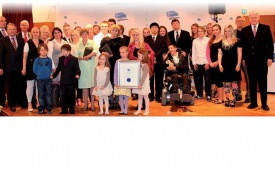 Frá afhendingu íslensku menntaverðlaunanna 2010