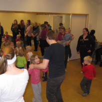 Krógaból í heimsókn hjá 10. bekk