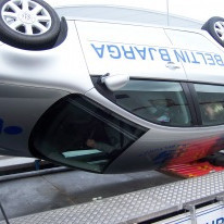 Veltibíll og hjólafræðsla í 6. bekk