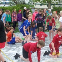 Það var stundum erfitt að fóta sig!