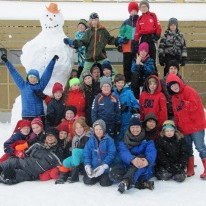 5. bekkur hjá snjókarlinum!