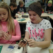 Microbit smátölvur í 6. og 7. bekk