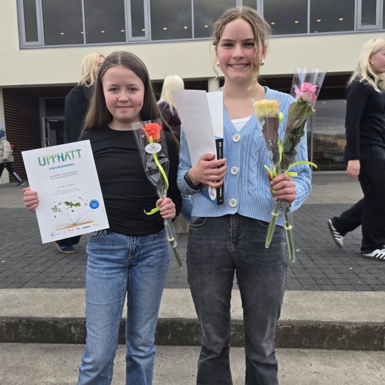 Upphátt - Síðuskóli náði 2. sæti