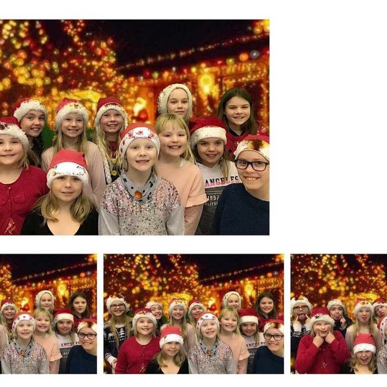 Jólamyndataka í 5. bekk