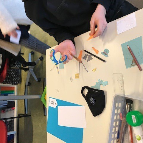 Jólaföndur í 5. bekk