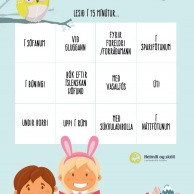 Páskalestrarbingó FOKS