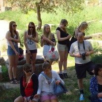 Á stuttbuxum í Grikklandi