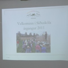 Nemendur í 1. bekk haustið 2017