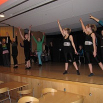 7. bekkur æfir af krafti