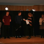 Söngsalur og verðlaunaafhending