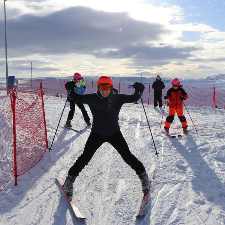 Frábær dagur í fjallinu