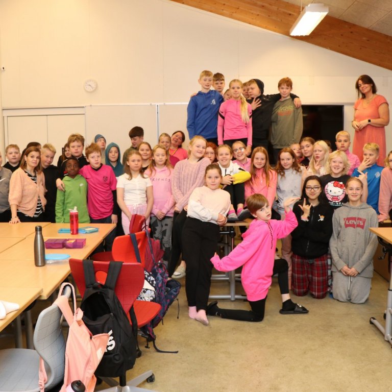 Bleiki dagurinn í Síðuskóla