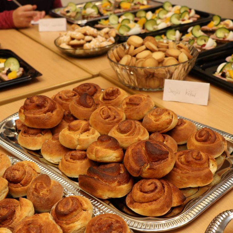 Uppskeruhátíð í 7. bekk - Evrópuþema